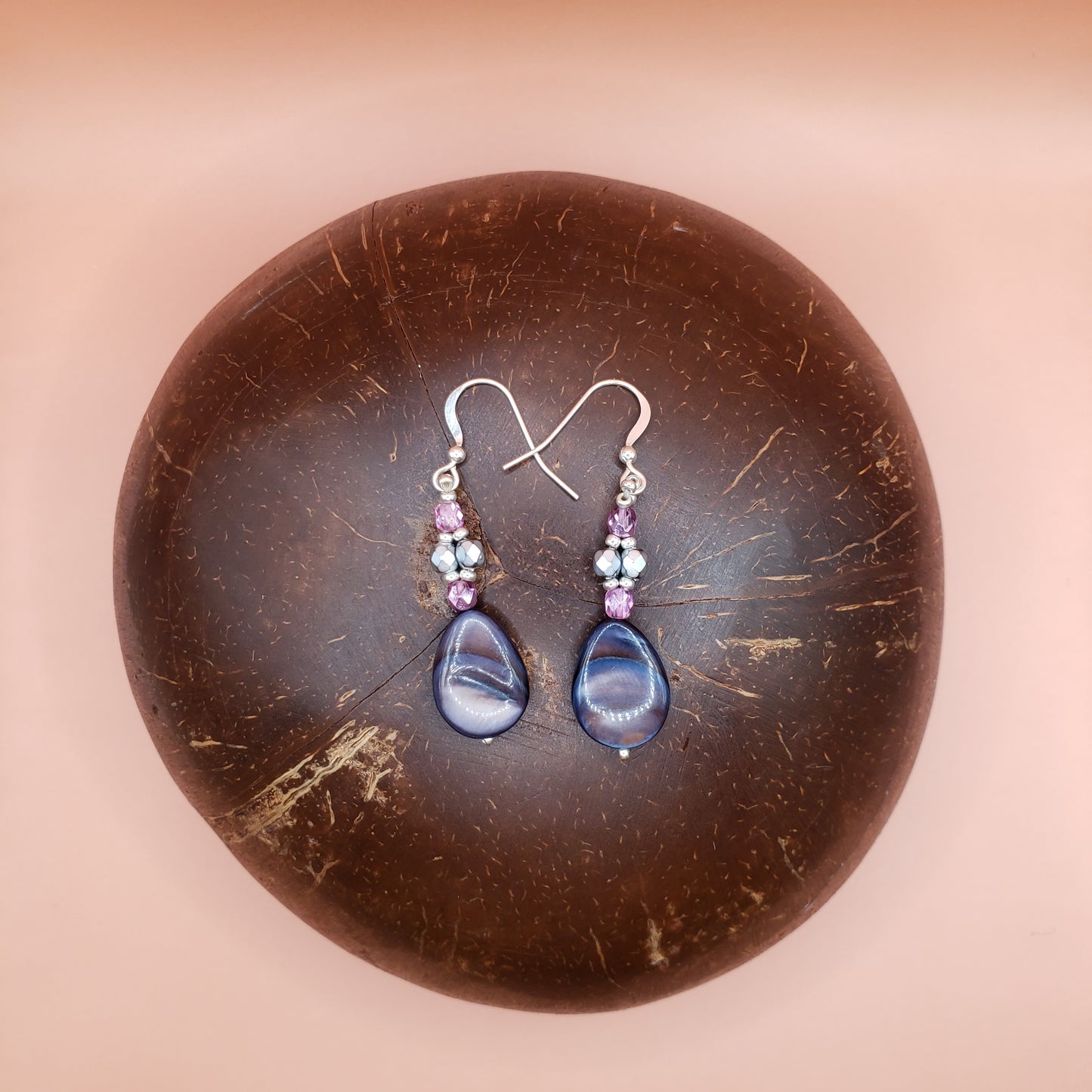 Mother-of-Pearl Drop Earrings