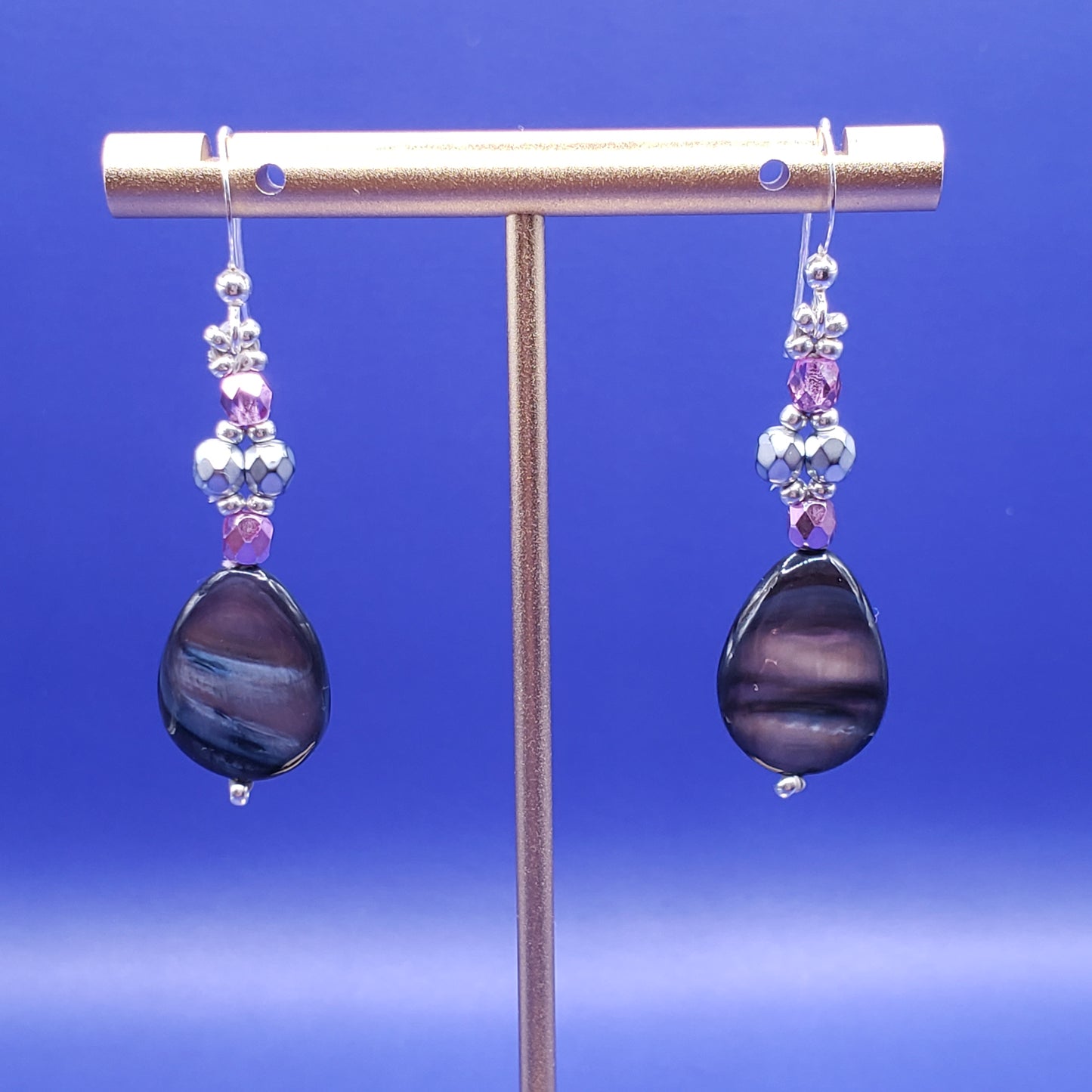 Mother-of-Pearl Drop Earrings