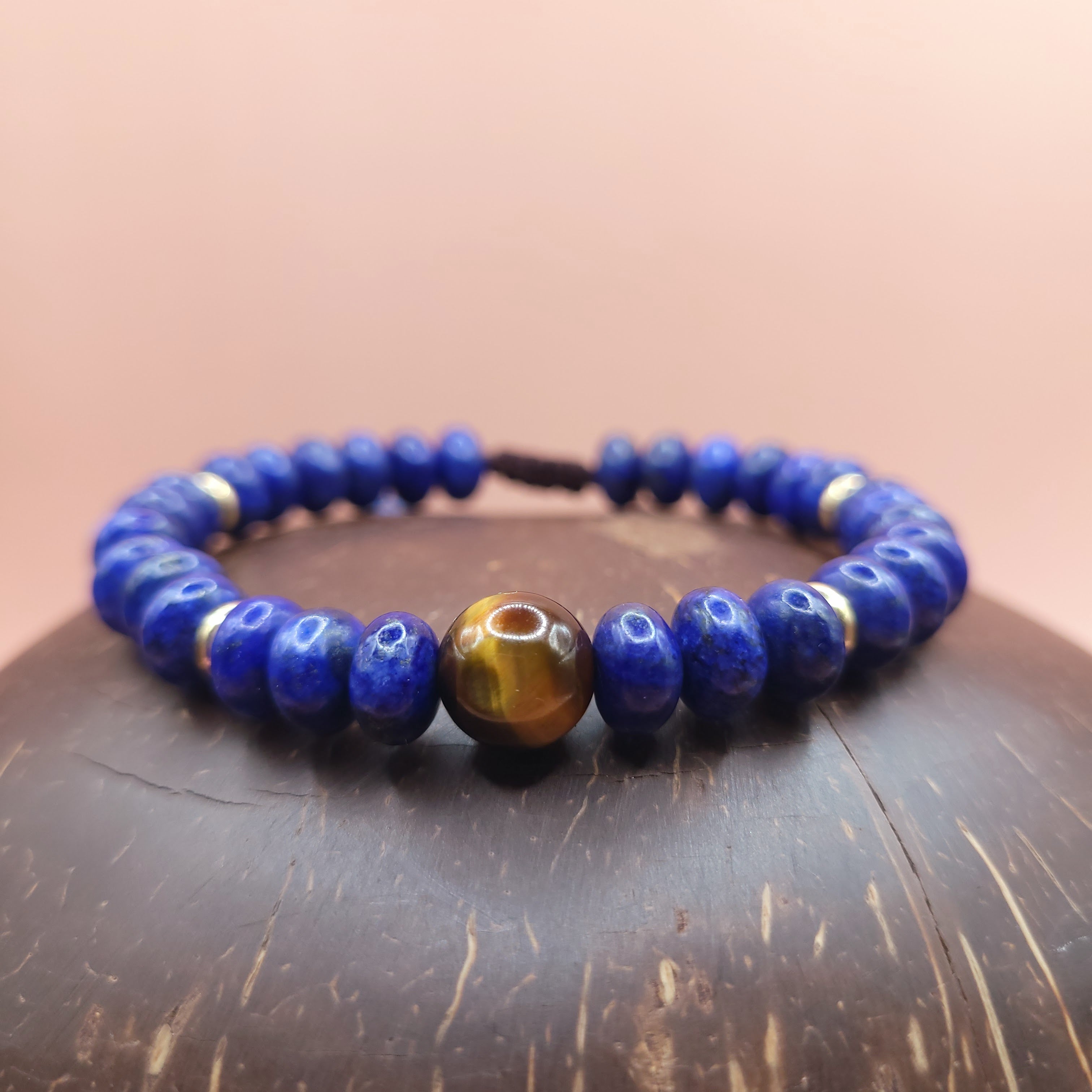 Lapis lazuli and tiger on sale eye