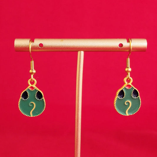 Enameled Chinese Zodiac Earrings