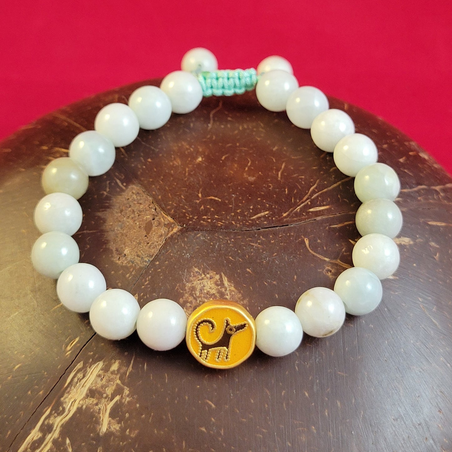 Chinese Zodiac Jade Bracelet