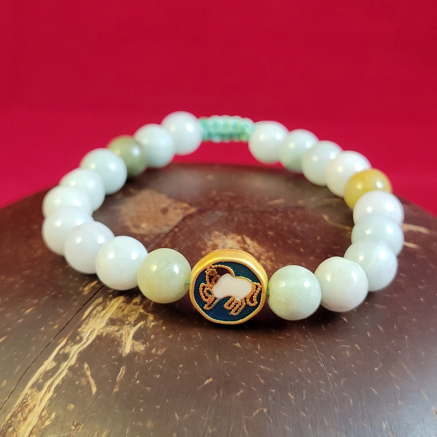 Chinese Zodiac Jade Bracelet