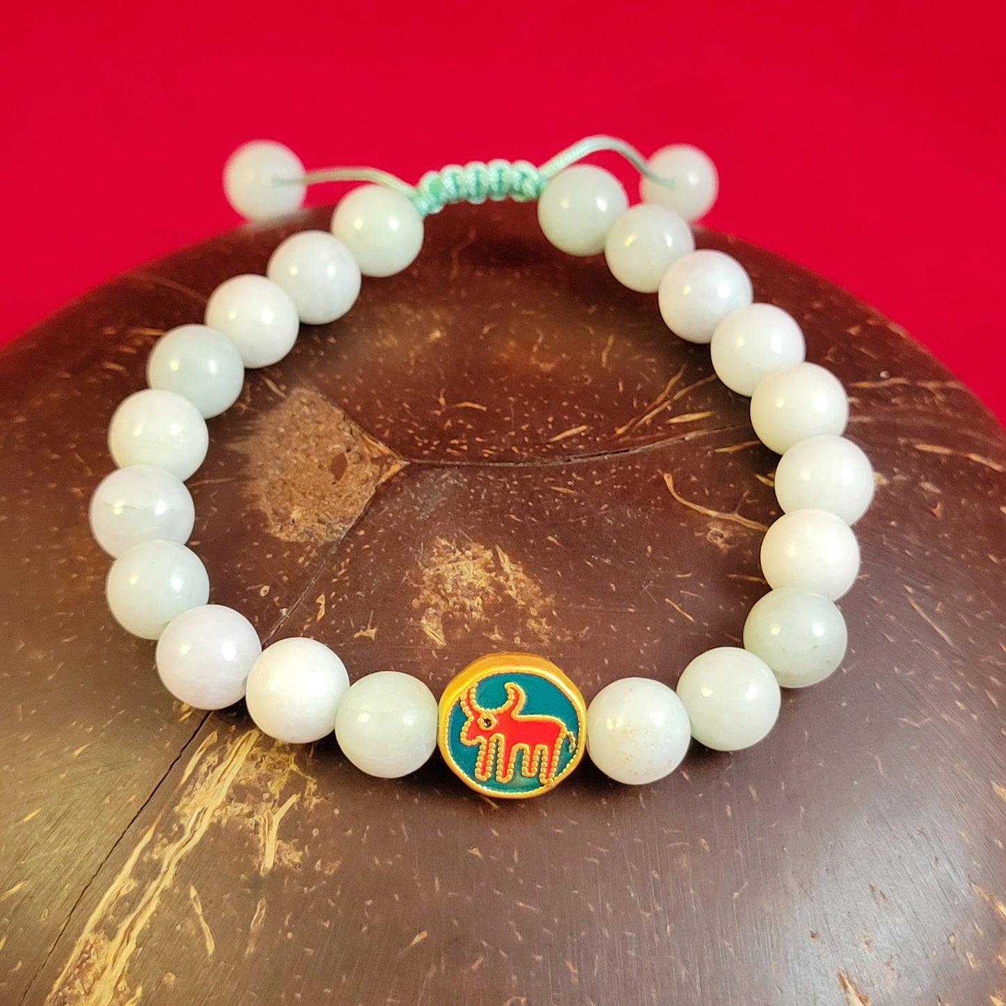 Chinese Zodiac Jade Bracelet