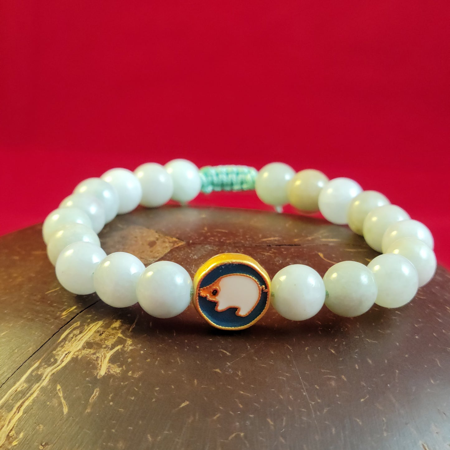 Chinese Zodiac Jade Bracelet