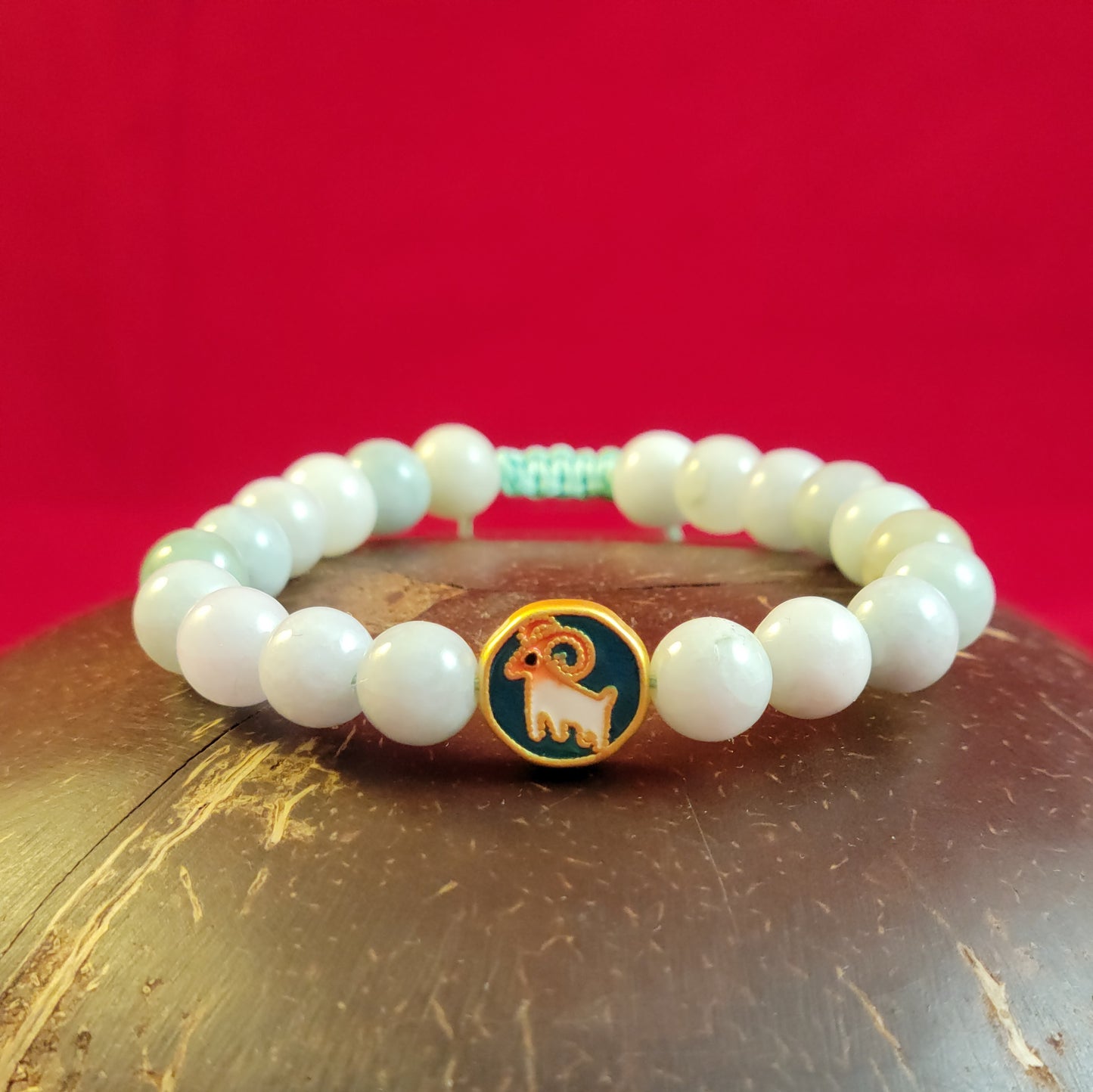 Chinese Zodiac Jade Bracelet