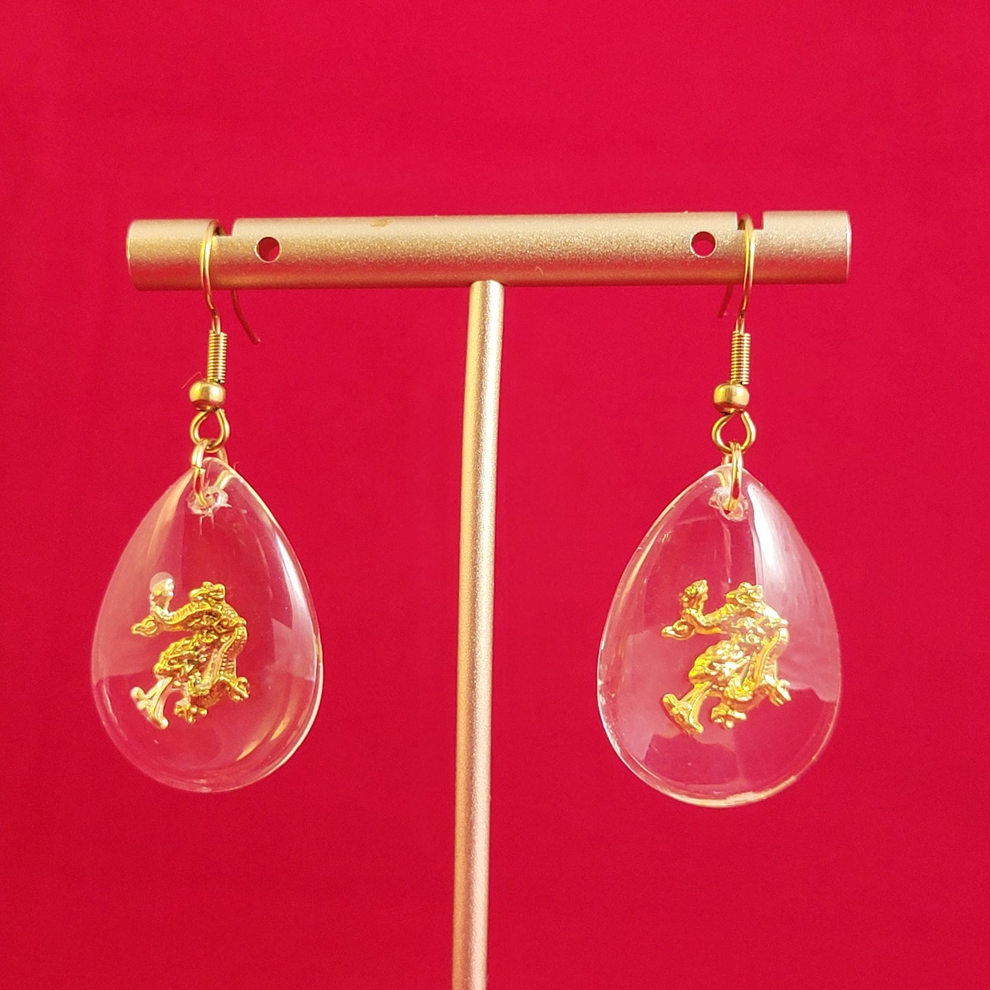 Glass Chinese Zodiac Earrings