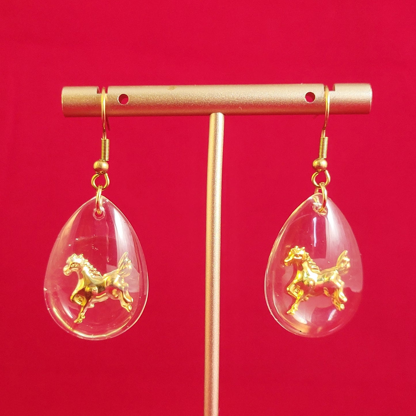 Glass Chinese Zodiac Earrings