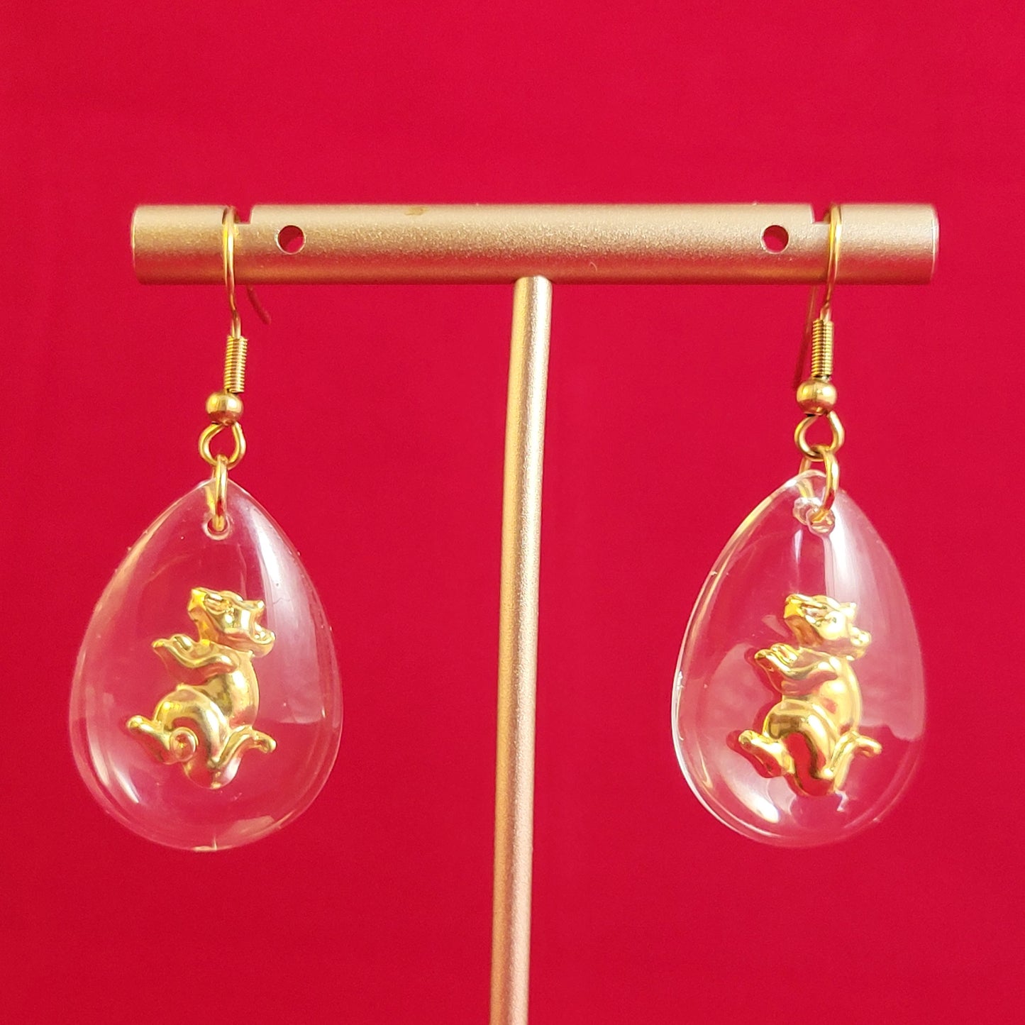 Glass Chinese Zodiac Earrings