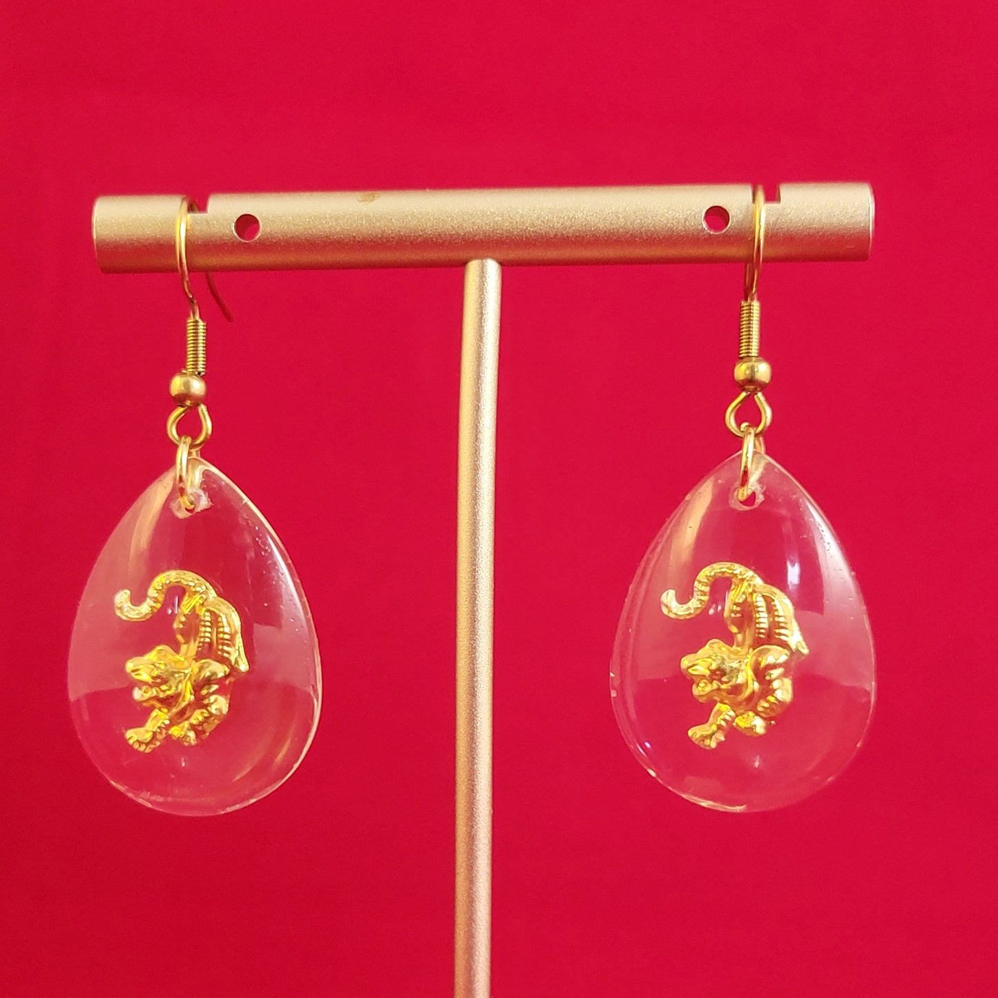 Glass Chinese Zodiac Earrings