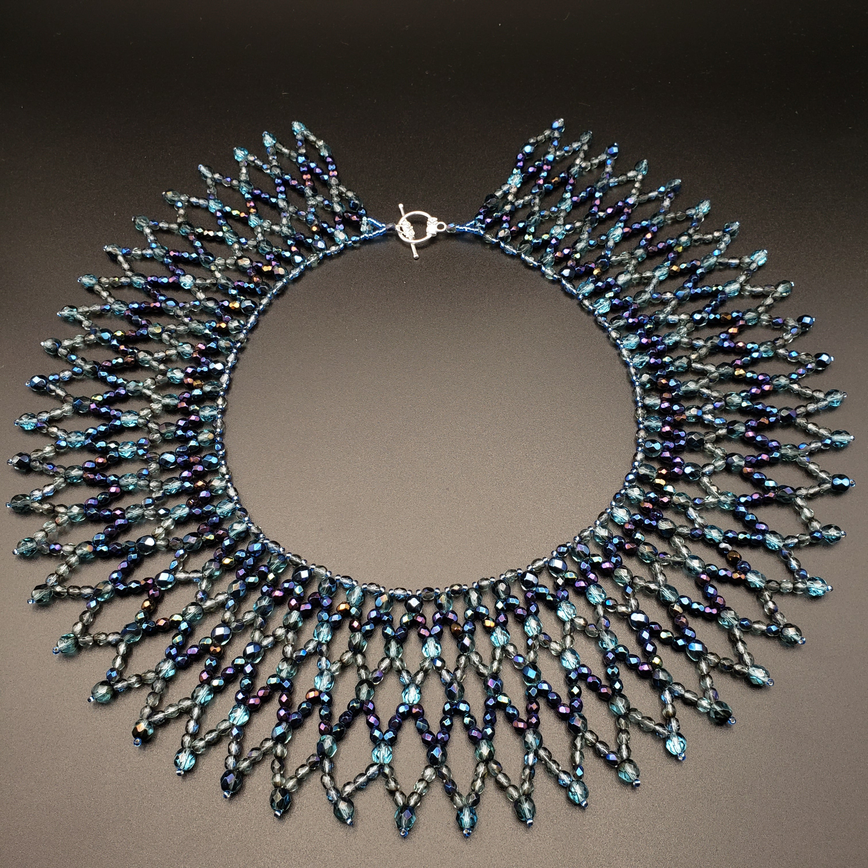 Aqua hot sale statement necklace