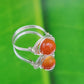 Carnelian Wrapped Ring