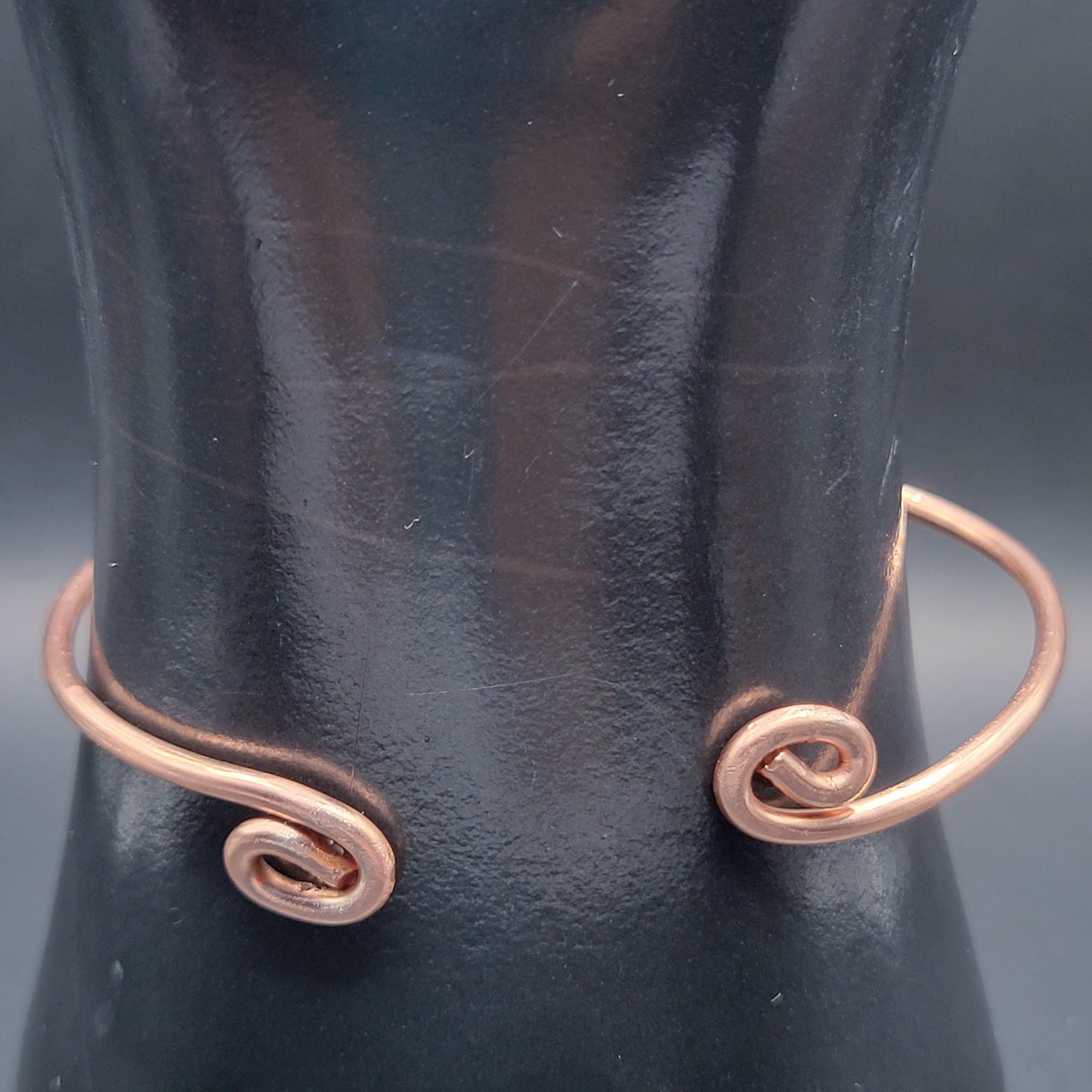 Single Stone Copper Bangle